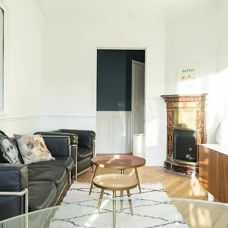 Apartment Hostnfly - Splendid Bright Apt, Spacious In Ternes